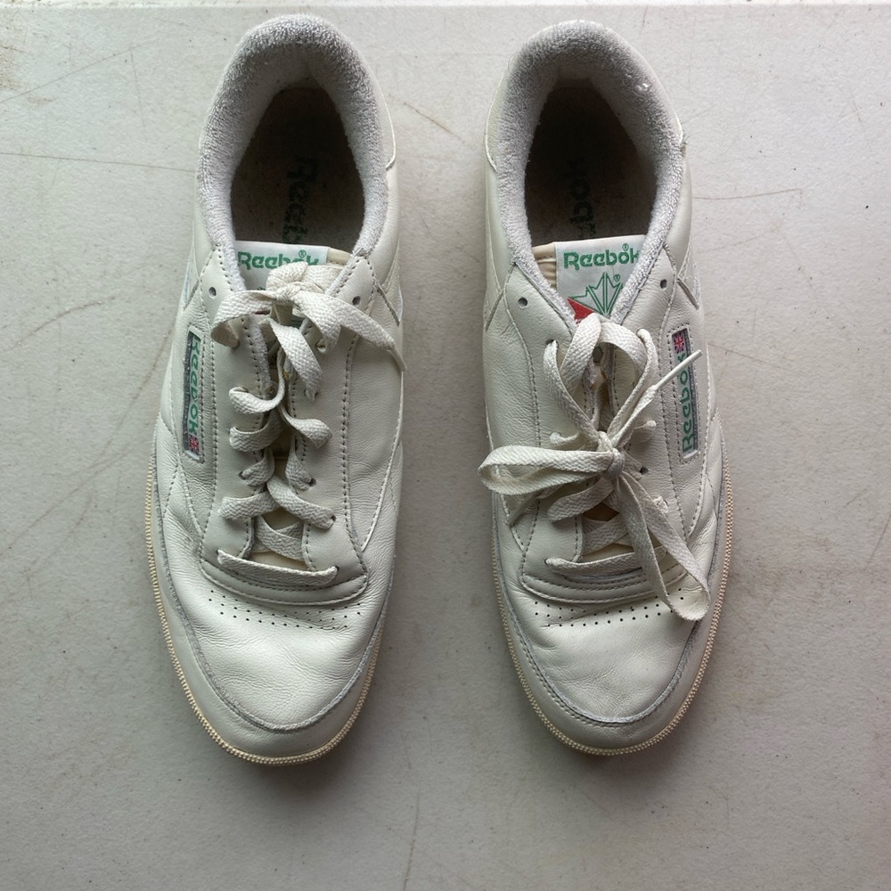 White Reeboks - Picture 3 of 3